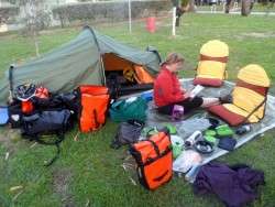 Camping gear - Cycling Across Australia