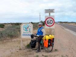  Arriving in Ceduna, South Australia - Cycling Across Australia