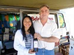  Makers of Belalie Organic Wines, Jamestown South Australia - Cycling Across Australia