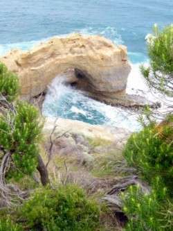 Arch at the Bay of Isles - Great Ocean Road, Victoria - Cycling Across Australia
