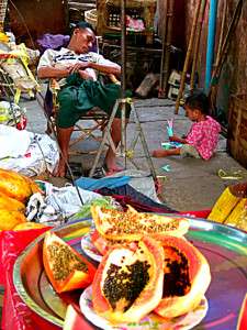 Street food - Yangon - Myanmar