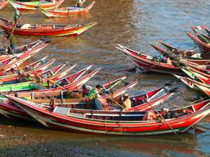 Ferry Boats - Yangon - Myanmar