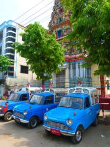 Myanmar Photos - Mandalay Taxis