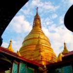Myanmar photos - Golden Pagodas - Mandalay - Myanmar