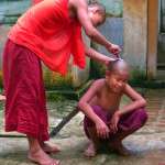 Myanmar photos - Becoming a monk - Myanmar