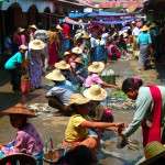 Myanmar photos - Market at Inle Lake