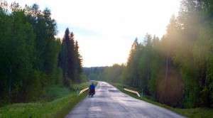 Bicycle touring in finland