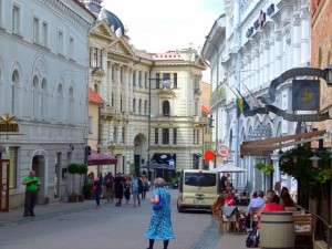 Streets in Old Town - Vilnius, Lithuania