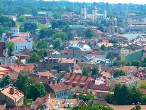 Looking over the Old Town - Vilnius