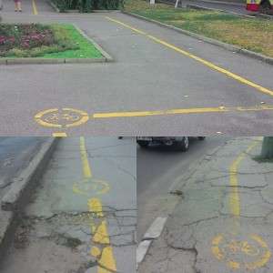 Bike paths in Chisinau