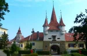 Catherine's Gate, Old Town, Brasov, Transylvania, Romania