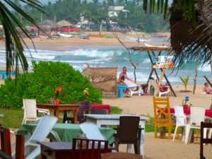 Beach lifestyle Tangalle Sri Lanka