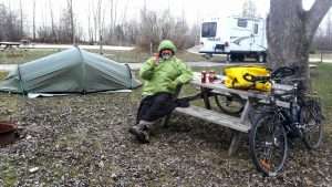 Orillia campground, Ontario