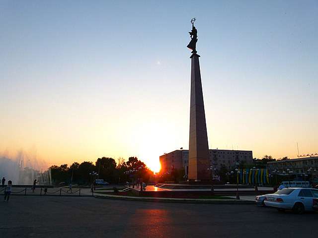 Independence Monument- independence park Shymkent