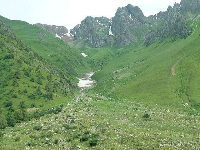 Ice melt Kyrgyzstan