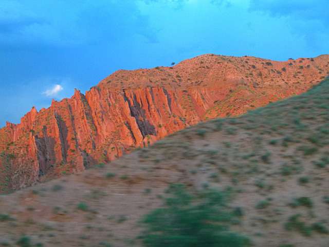 Sunset - Naryn Valley Kyrgyzstan