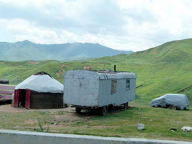 Roadside Yurt Kyrgyzstan