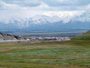 Sary Tash Pamir mountains