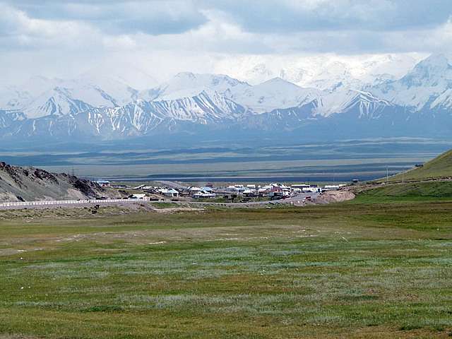 Sary Tash Pamir mountains
