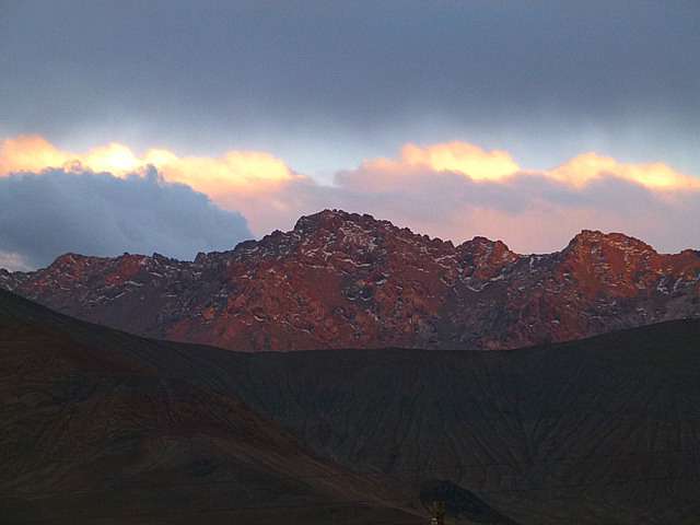 Sunset Murgab Tajikistan