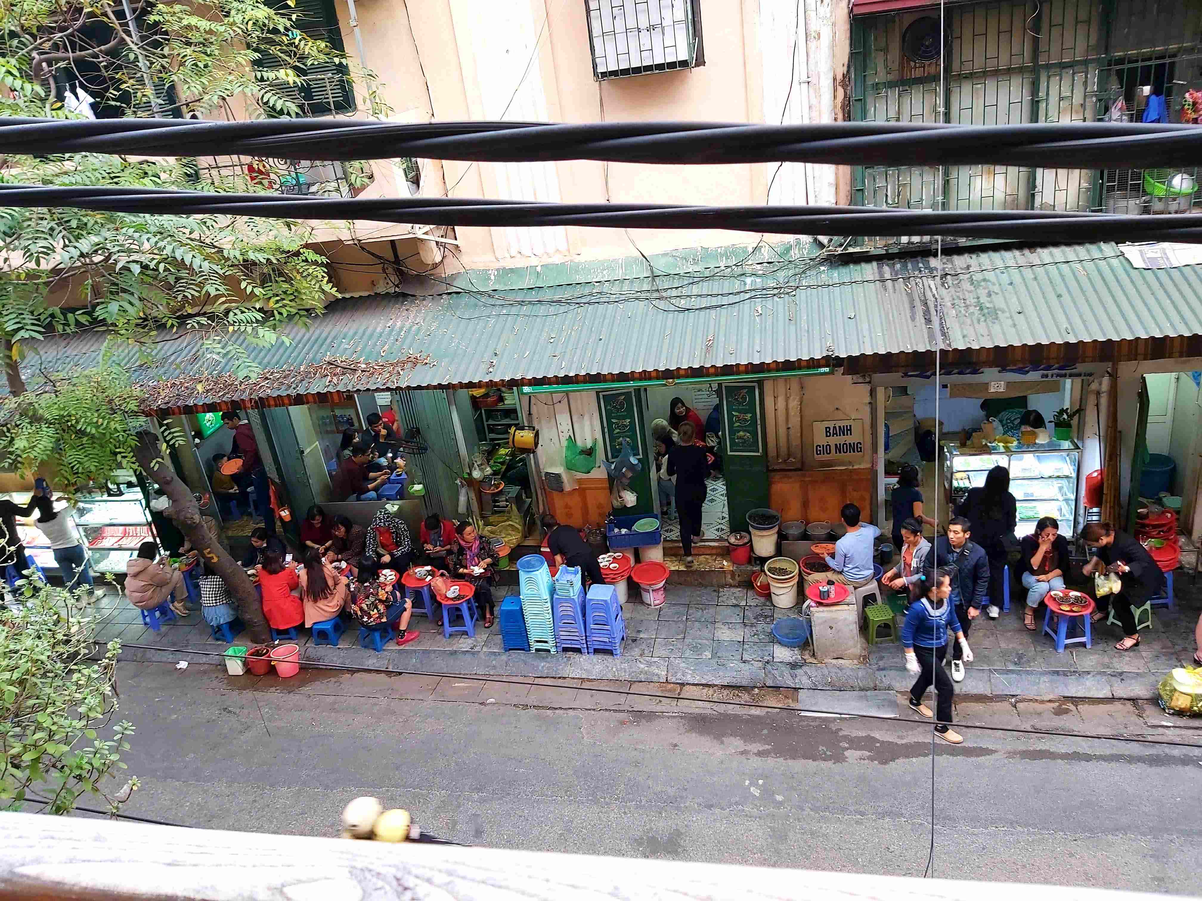 A popular eating spot with the locals on Ta Hien. Hanoi