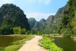 Great cycling near Tam Coc