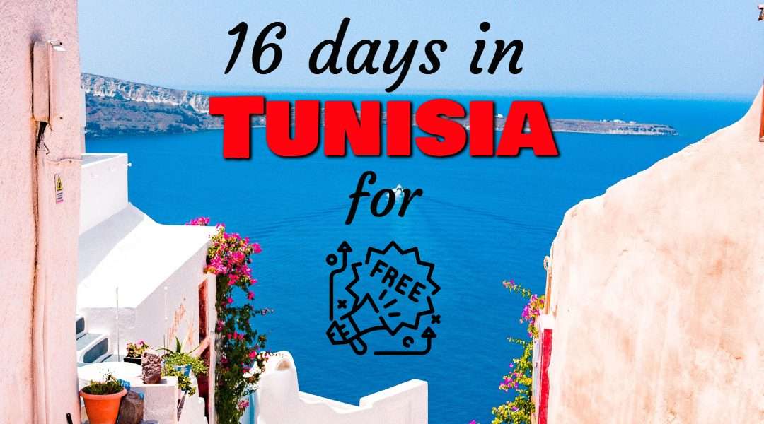 Picture of Tunisia with text