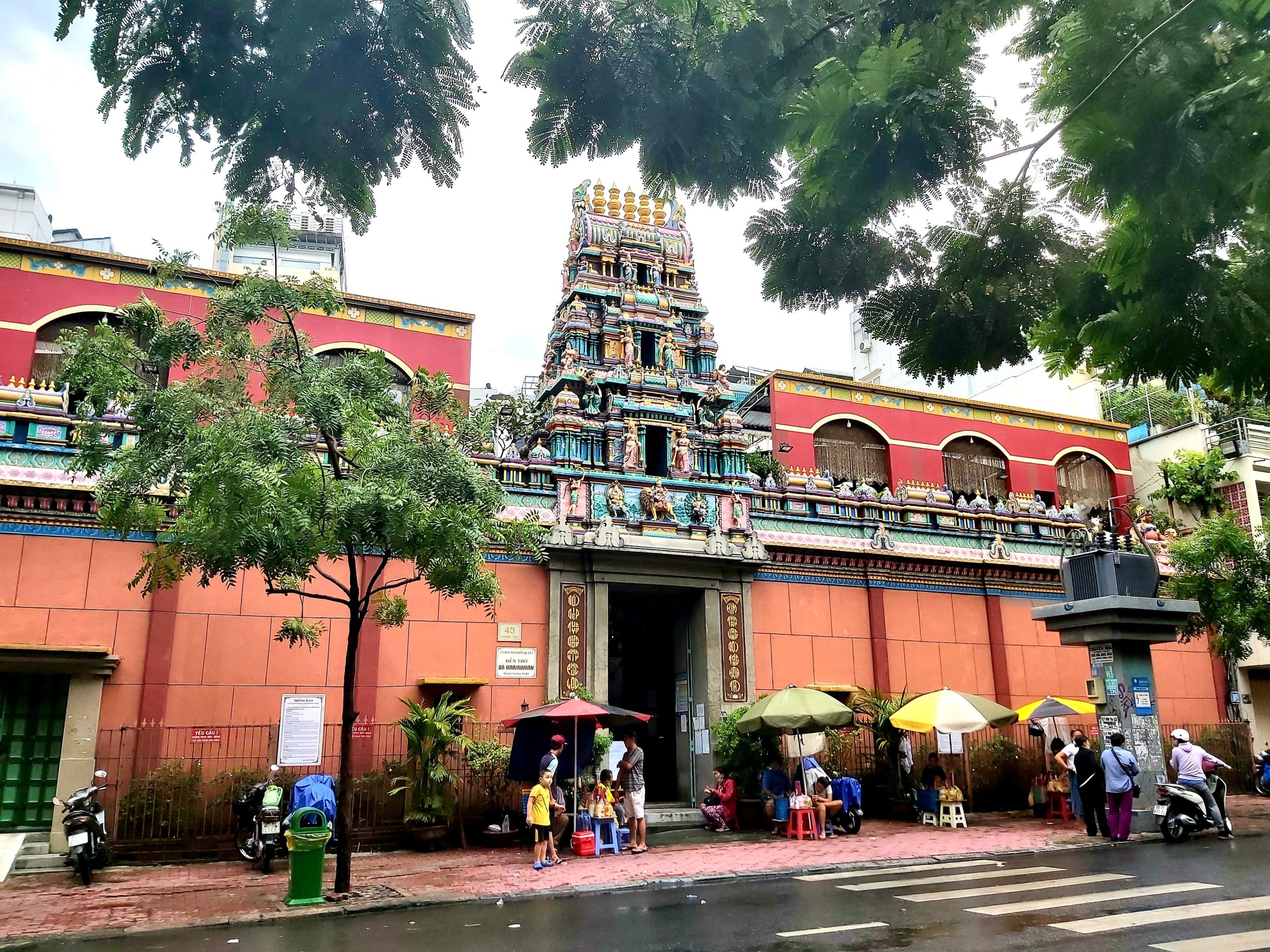 Mariammen Temple in District 1 Ho Chi Minh City