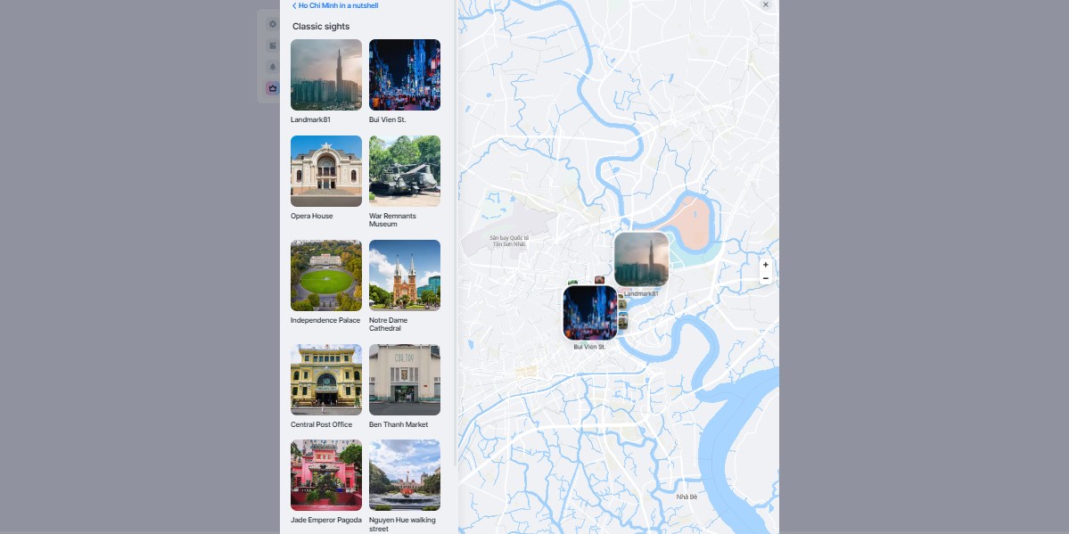 image showing more detail on a Saigon attractions in WayAway Plus