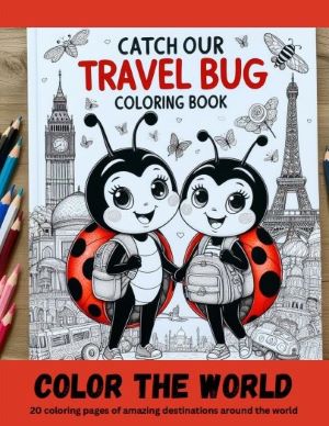 coloring book cover - Color The World