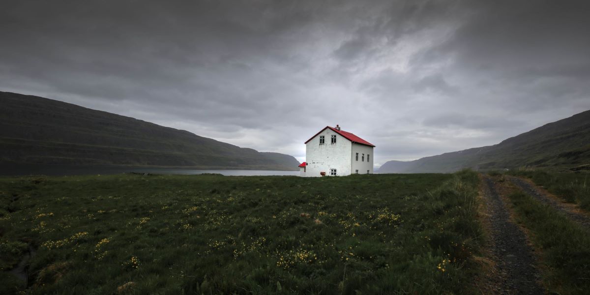 Isolated house