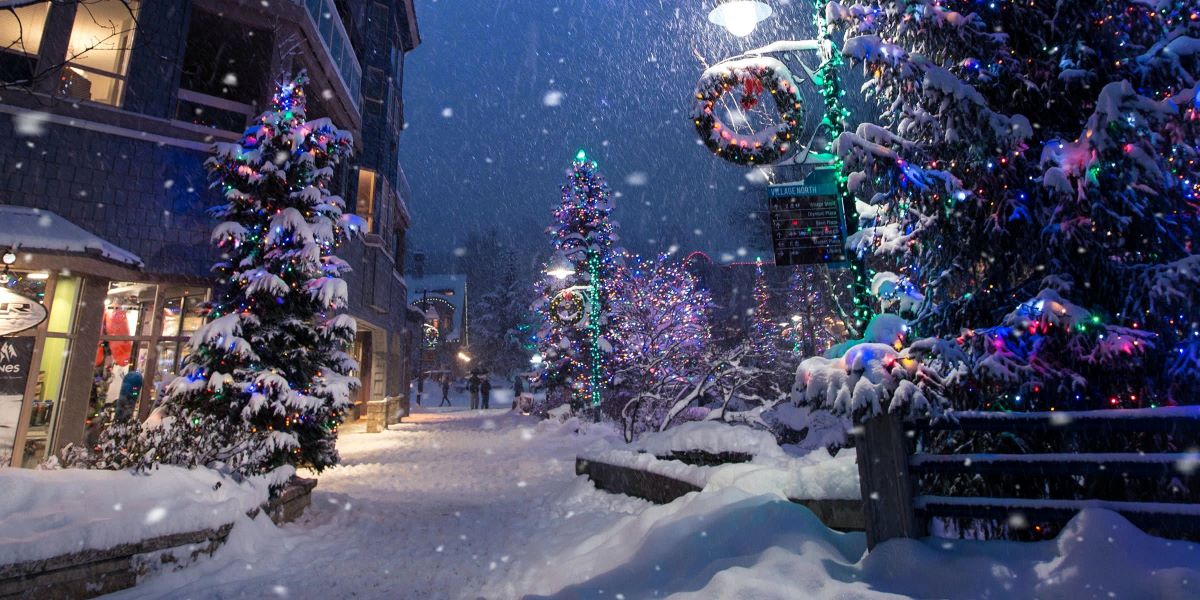 Whistler Canada in winter
